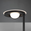 Lampada da terra design moderno metallo nero