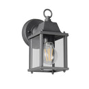 Lampada da esterno stile lanterna antracite con 1 lampadina E27 non inclusa per case moderne