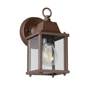 Lampada da esterno stile lanterna con 1 lampadina E27 non inclusa per case rustiche e country chic