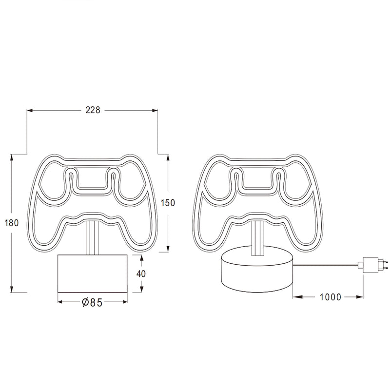 Lampada CONTROL illuminazione LED a basso consumo
