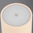 Lampada ricaricabile da esterno per bar, hotel e dehors color sabbia