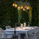 lampada tavolo lola lux newgarden dimmerabile 3 intensità per terrazzo e ristorante ip44