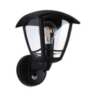lampada parete esterna con rilevatore di movimento ir attacco e27 max 12w 230v