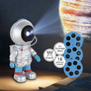 Lampada proiettore per cameretta con 18 motivi e tre dischi rotanti per creare effetti galattici