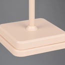 Lampada LED Fernandez ricaricabile in metallo IP54 sabbia