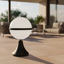 lampada da esterno bassa con funzione segnapasso dal design moderno serie Orbit Fan Europe