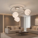 Lampada da soffitto Elliott ideale per soggiorno cucina camera ingresso e corridoio con luce calda accogliente