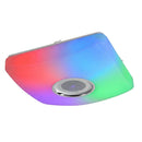 Lampada da soffitto quadrata bianca con cambio colore RGB