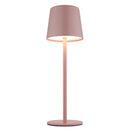 Lampada senza fili rosa antico IP44 per comodino vanity table camera e ambienti eleganti senza cavi visibili