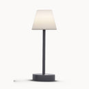 lampada tavolo antracite 3000k 160 lumen ristorante terrazzo ip44 da esterno lola slim
