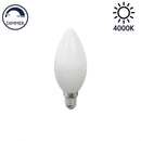 Lampadina LED attacco E14 forma Oliva 6W luce naturale 4000K