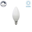 Lampadina LED attacco E14 forma Oliva 6W luce fredda 6500K