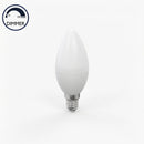 Lampadina LED E14 a candela oliva 6W dimmerabile, disponibile in luce calda 3000K, naturale 4000K e fredda 6500K