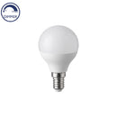 Lampadina LED E14 a sfera G45 da 6W, dimmerabile, disponibile in luce calda 3000K, naturale 4000K e fredda 6500K