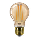 Lampadine Philips vintage a filamento LED E27 vetro ambra per lampadari e applique