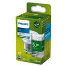 Faretto LED GU10 Philips 2,1W equivalente 50W alogeni, 375 lm, luce 4000K, serie Ultra Efficient con 50.000 ore di vita.
