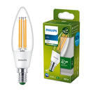 Lampadina LED Philips Ultra Efficient GU10 2,1W 375 lumen luce naturale 4000K con tecnologia Eye Comfort e lunga durata.