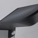 lampioncino da esterno antracite in materiale inossidabile con altezza 84,8 centimetri