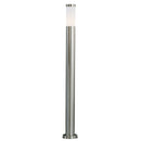 Lampioncino da esterno Boston alto 110 cm in acciaio inox satinato