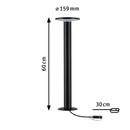 lampioncino LED dimmerabile per sistema Plug & Shine da installare a pavimento in giardino