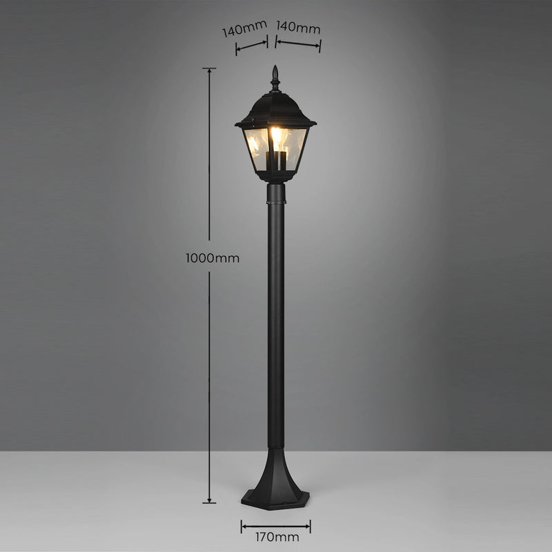 Lampione di acciaio inox Tunuk