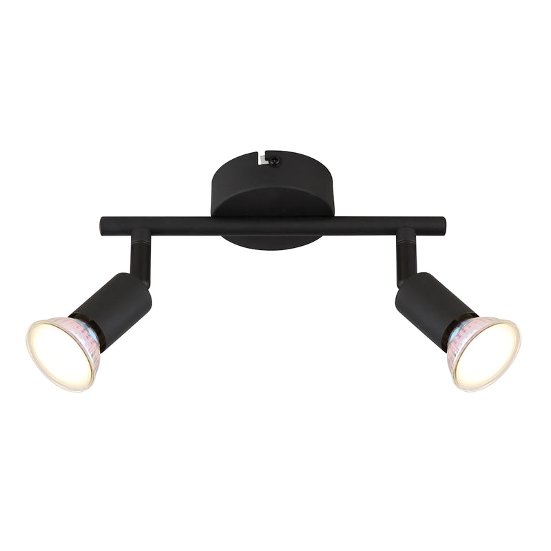 Barra Matrix in metallo nero opaco con design essenziale e finitura decisa per interni moderni e minimal