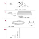 Mac II bianco | Kit Illuminazione LED su Cavo | Paulmann 94432