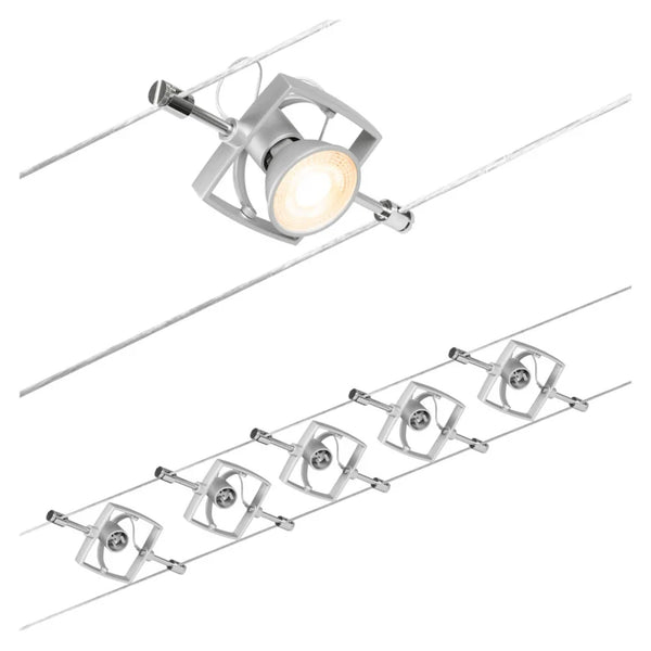 Paulmann 29050 Riflettore LED R50 5W 450lm 4000K E14 – Vetro Argentato, Luce Bianca Neutra, 230V