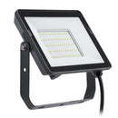 Proiettore LED da esterno nero 50W con luce naturale ideale per giardini e parcheggi