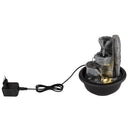 Piccola fontana ornamentale da interno con pompa 12V ideale per soggiorno camera ufficio o studio