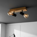 lampada a due faretti nordica per hotel bnb locali e ambienti contract contemporanei