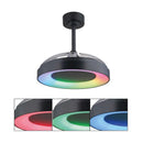 ventilatore plafoniera 6 velocità 154 252 rpm motore 26w con telecomando timer memoria e luce notturna per casa