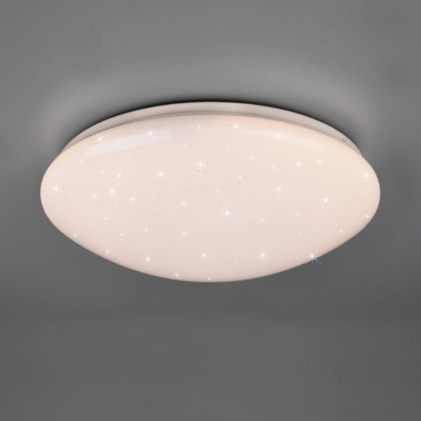 Plafoniera LED Ø38 cm effetto cielo stellato dimmerabile