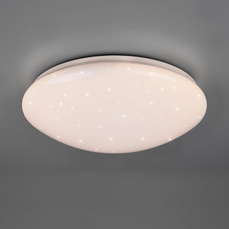 Plafoniera LED Ø38 cm effetto cielo stellato dimmerabile