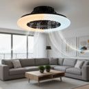 Plafoniera LED a soffitto con Ventilatore integrato design moderno per il comfort in soggiorno, cucina e camera da letto