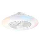 plafoniera ventilatore smart per appartamenti e ambienti hospitality fino a 20 m² con controllo remoto e scenari luce