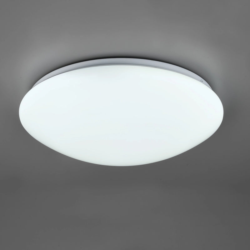 Plafoniera LED tonda bianco satinato dimmerabile 2000 lumen