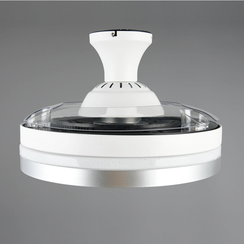 Plafoniera led con ventilatore telecomando modello Lindberg R67382187 Trio Lighting