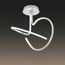 plafoniera led kiley design curvo luce principale per ambienti interni