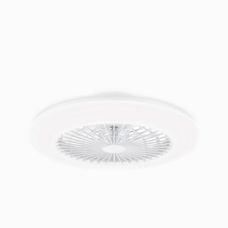 Plafoniera moderna Philips Amigo LED con ventilatore integrato e luce regolabile