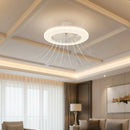 Plafoniera LED Philips Amigo con ventilatore integrato e telecomando, luce regolabile 3000K 4400K 6500K con tecnologia EyeComfort