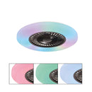 luce rgb selezionabile ed effetto arcobaleno per creare atmosfera decorativa e ambienti dinamici in casa