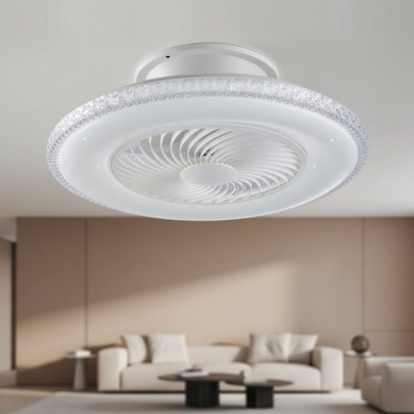 Ventilatore Da Soffitto Moderno A Pale Retrattili Con Telecomando E Illuminazione A Led Bianco Con Luce Effetto Legno Fremont 71538401 Ventilatore Da Soffitto Moderno A Pale Retrattili Con Telecomando E Illuminazione A Led Bianco Con Luce Effetto Legno Fremont 71538401