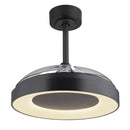 plafoniera ventilatore per soggiorno e camera fino a 20 m² con luce regolabile e scenari rgb per atmosfera serale
