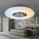 Plafoniera con ventilatore integrato con illuminazione led per il comfort di cucina, soggiorno e camera