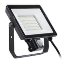 Proiettore LED da esterno con sensore integrato ideale per giardini, viali e parcheggi