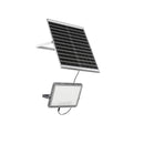 proiettore LED solare IP65 con telecomando per illuminare aree esterne senza impianto elettrico