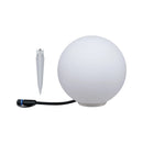 sfera luminosa Globe diametro 20 cm Plug & Shine IP67 bianca per giardino terrazzo balcone e aiuole decorative