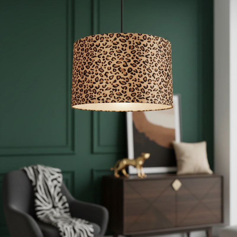 Lampada a sospensione leopardata moderna per boutique saloni beauty B&B