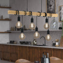 lampada a sospensione per soggiorno sala da pranzo cucina tavolo rettangolare e open space